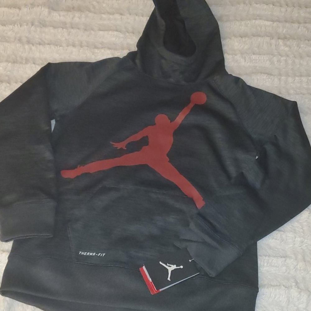 Black/Gray Jordan Hoodie